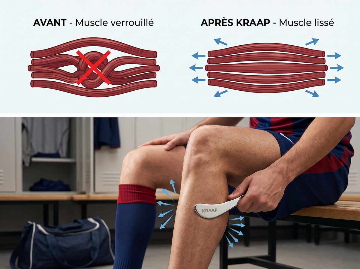 Tes jambes ne sont pas fatiguées, elles sont juste verrouillées.