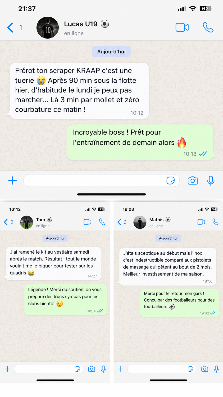 Capture d’avis WhatsApp